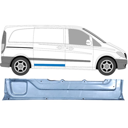Für mercedes vito viano w639 - für,