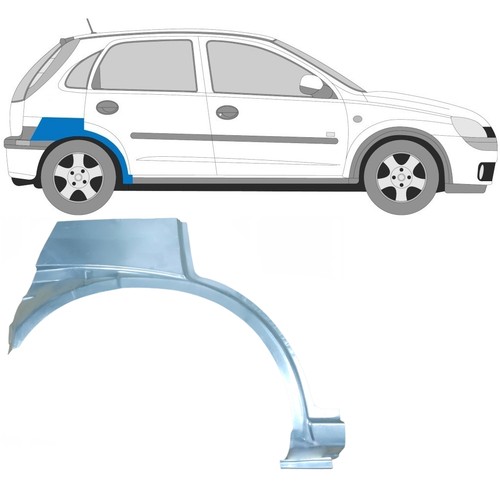 Für opel corsa 2000 2010 - c, 5