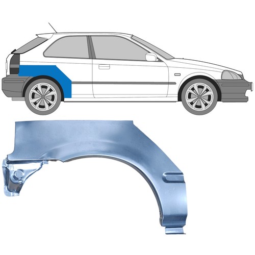 Für honda civic vi - für,