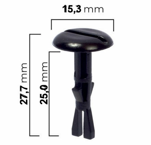 15x clips front stoßstange - 15x,