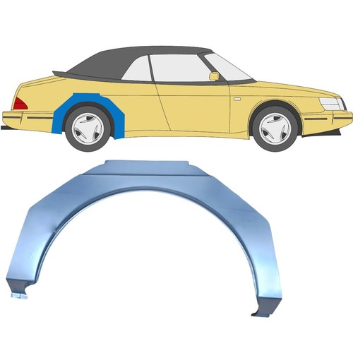 Für saab 900 1978 - 900, tür